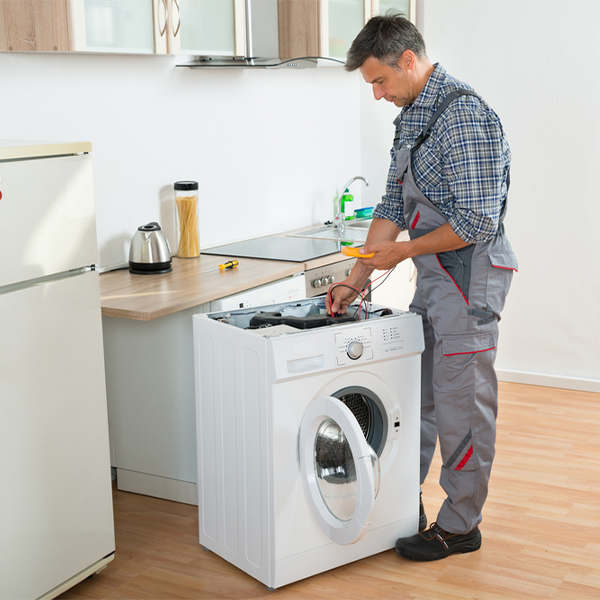 do you offer any warranties or guarantees on your washer repair work in Twining